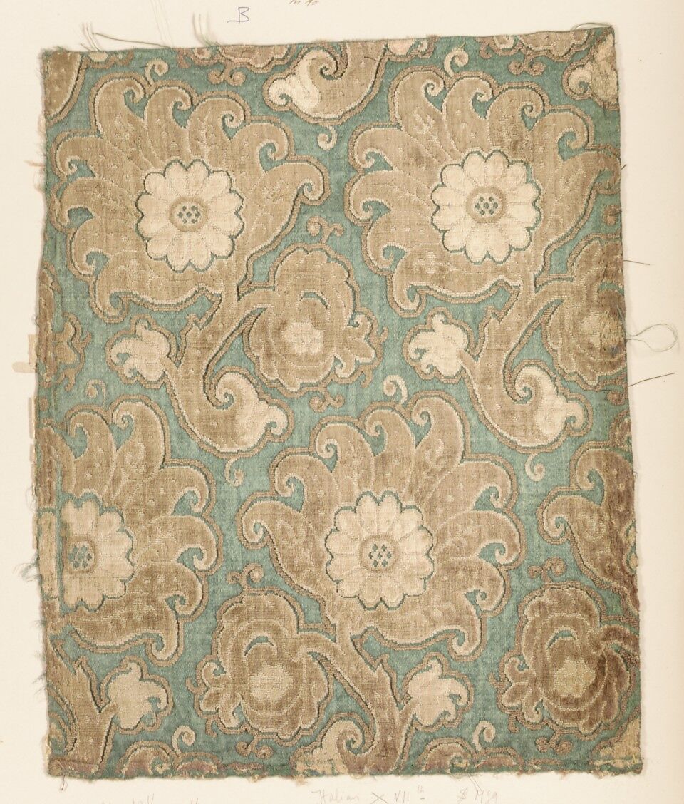 Fragment, Silk, Italian 