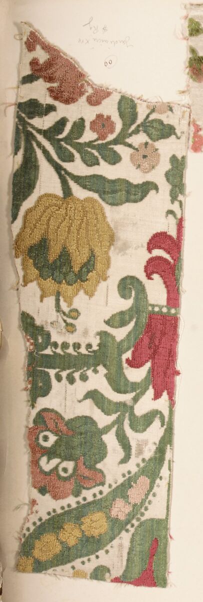 Fragment, Silk, Italian 
