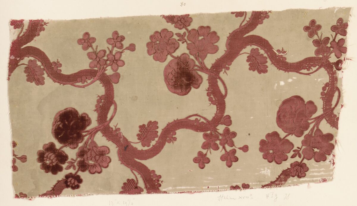 Fragment, Silk, Italian 