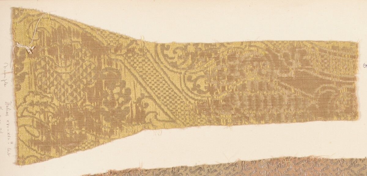Fragment, Silk, Italian 