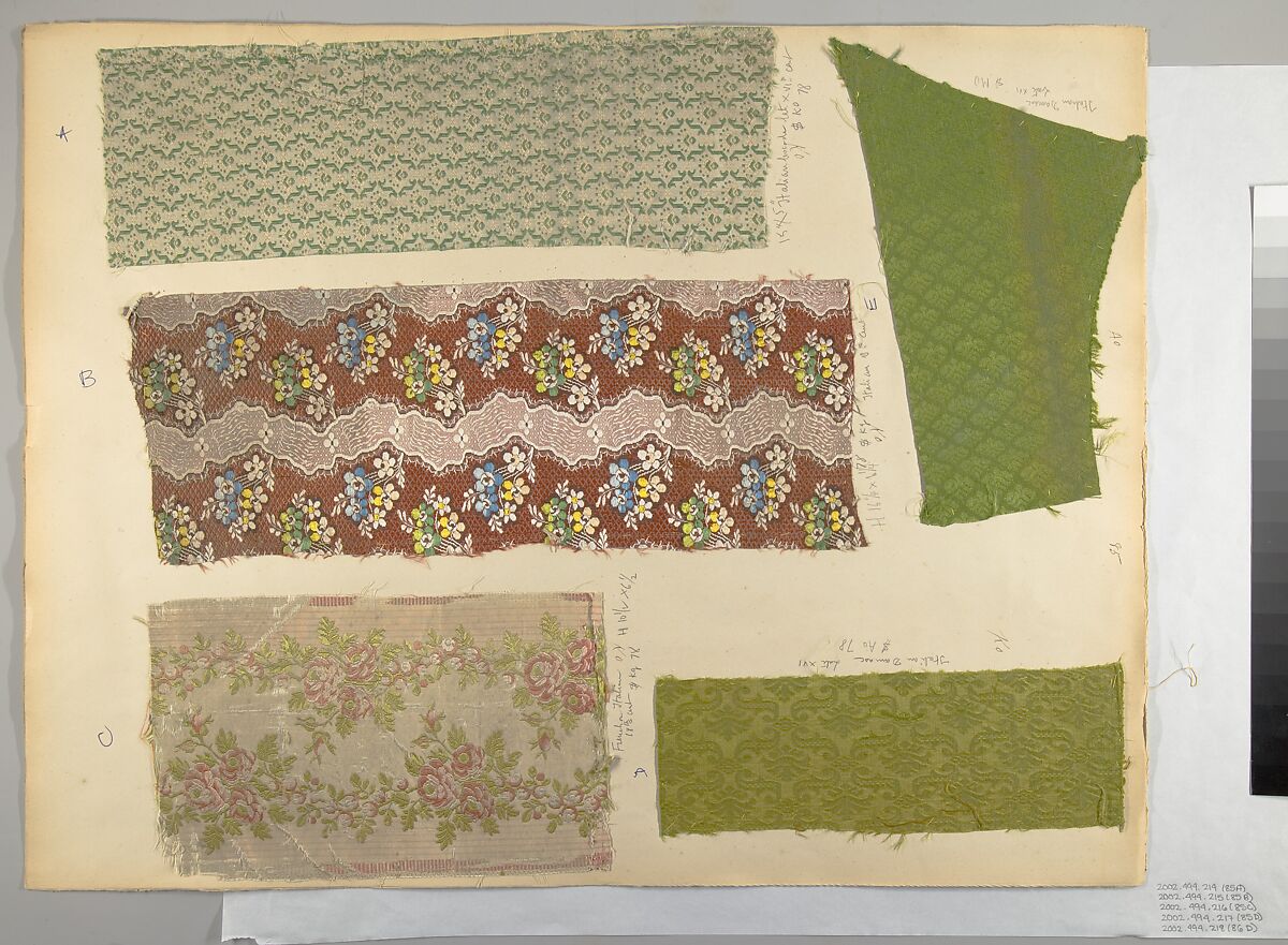 Fragment, Silk, Italian