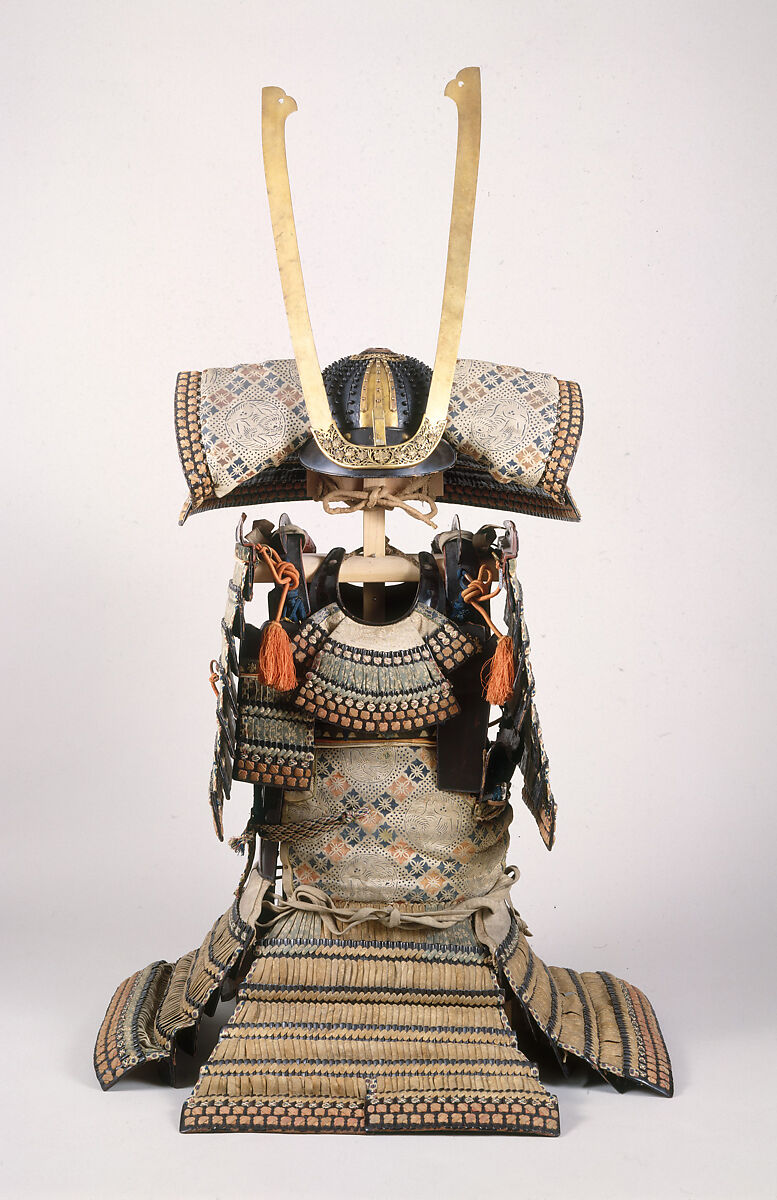 Leather samurai armor, mid Edo period (1615-1867)