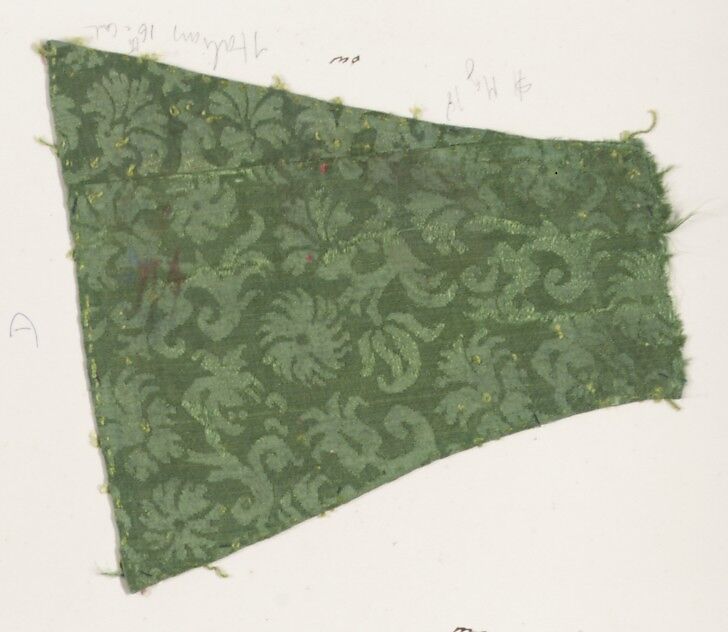 Fragment, Silk, Italian 