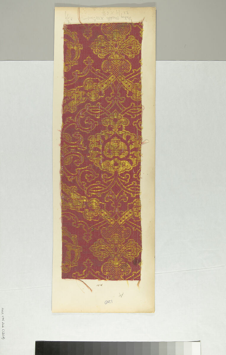 Fragment, Silk, Italian