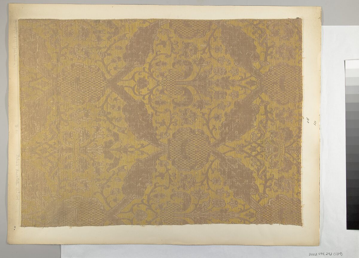 Fragment, Silk, Italian