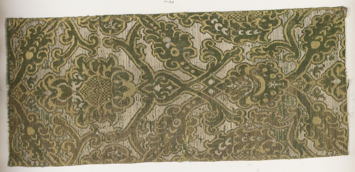 Fragment, Silk, Italian 