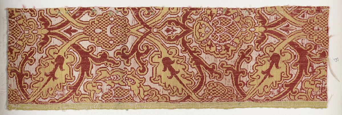 Fragment, Silk, Italian 