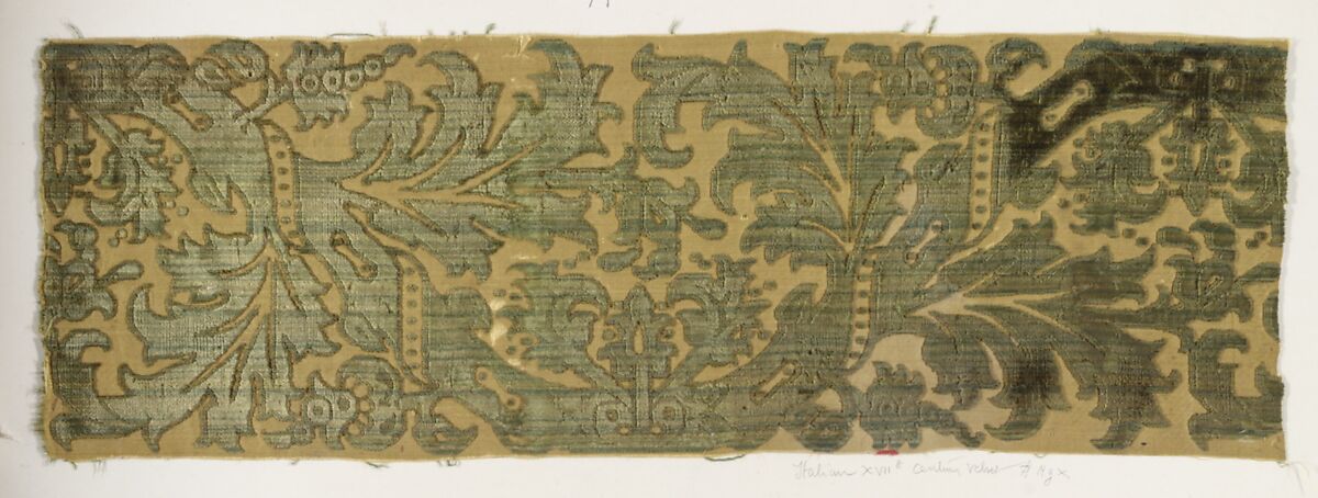 Fragment, Silk, Italian 