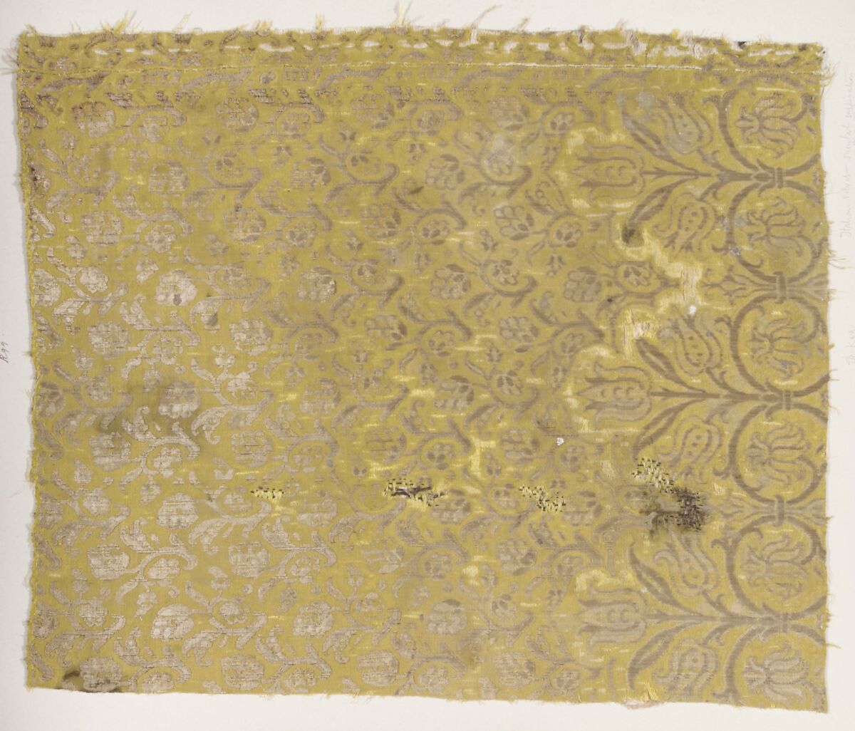 Fragment, Silk, Italian 