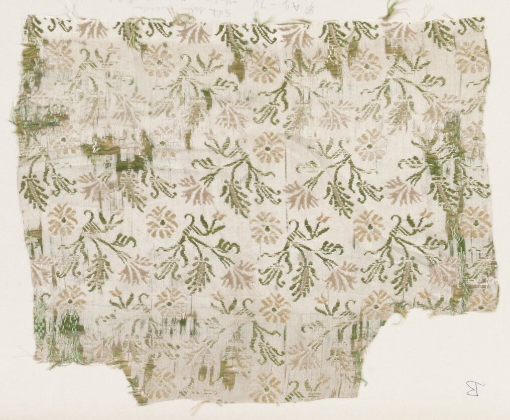 Fragment, Silk, Italian 