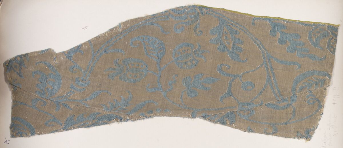 Fragment, Silk, Italian, Venice 