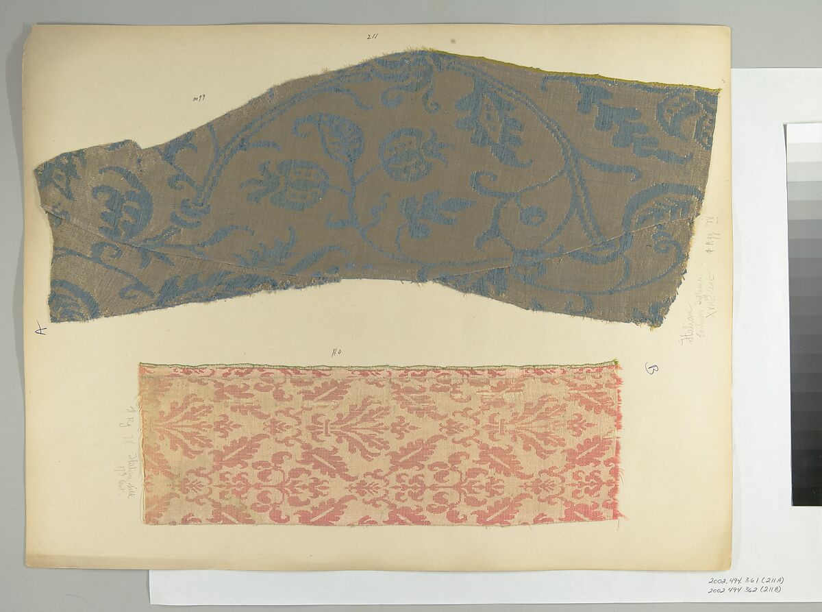 Fragment, Silk, Italian, Venice
