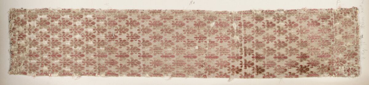 Fragment, Silk, Italian 