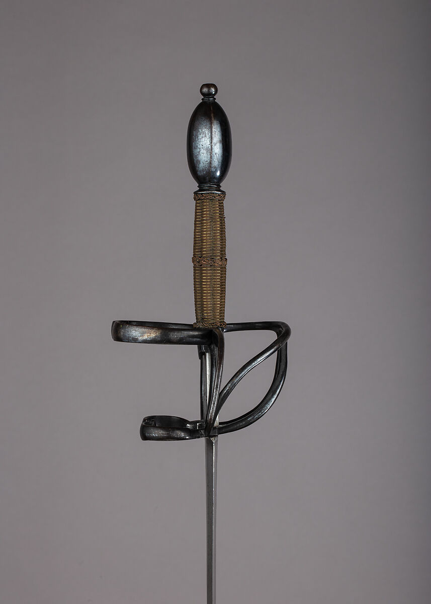 Rapier, Steel, brass, copper, wood, German, Saxony