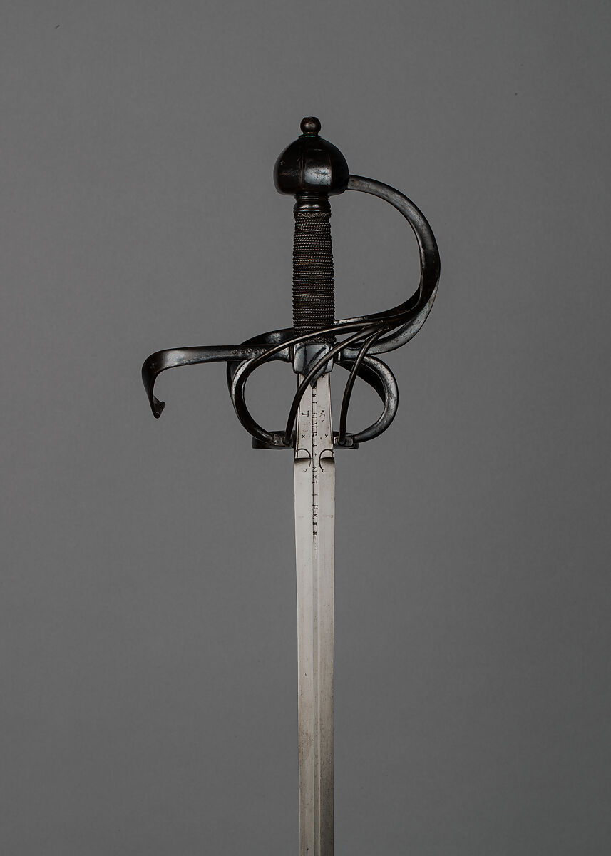 Rapier, Steel, German