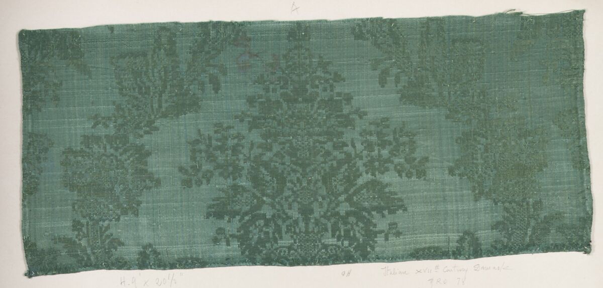 Fragment, Silk, Italian 