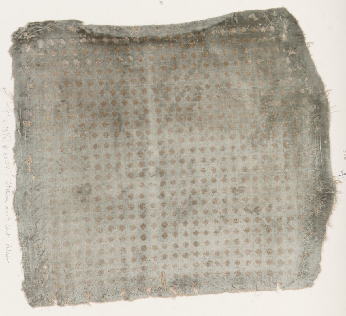 Fragment, Silk, Italian 