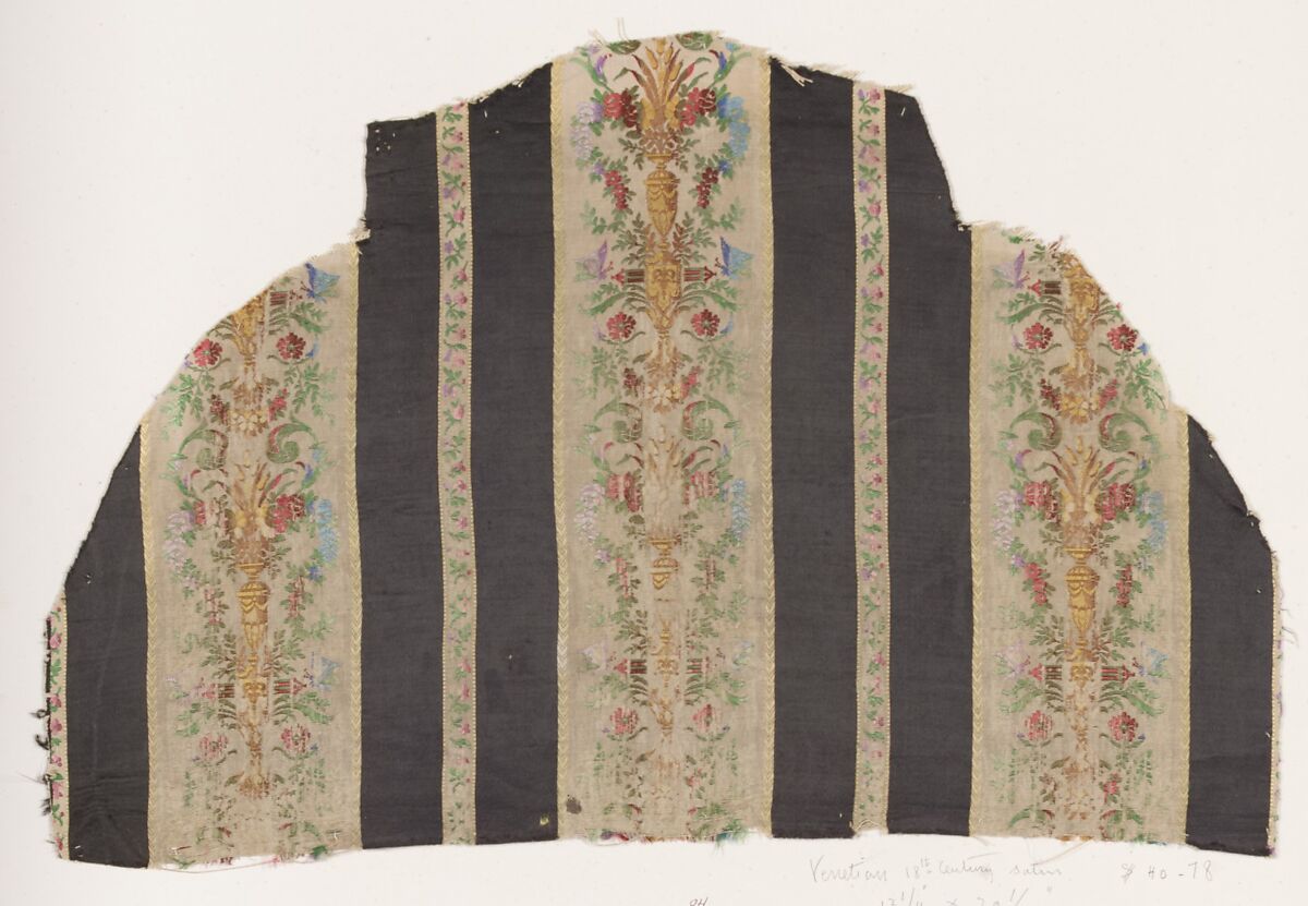 Fragment, Silk, Italian, Venice 
