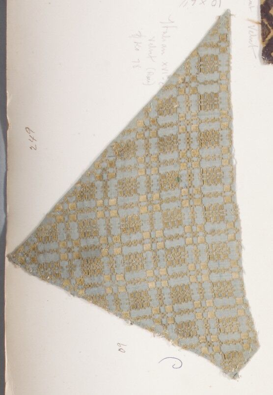 Fragment, Silk, Italian 