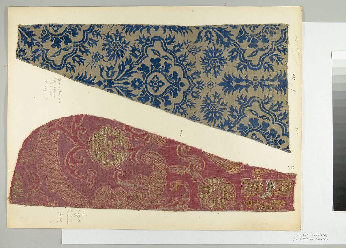 Fragment, Silk, Italian