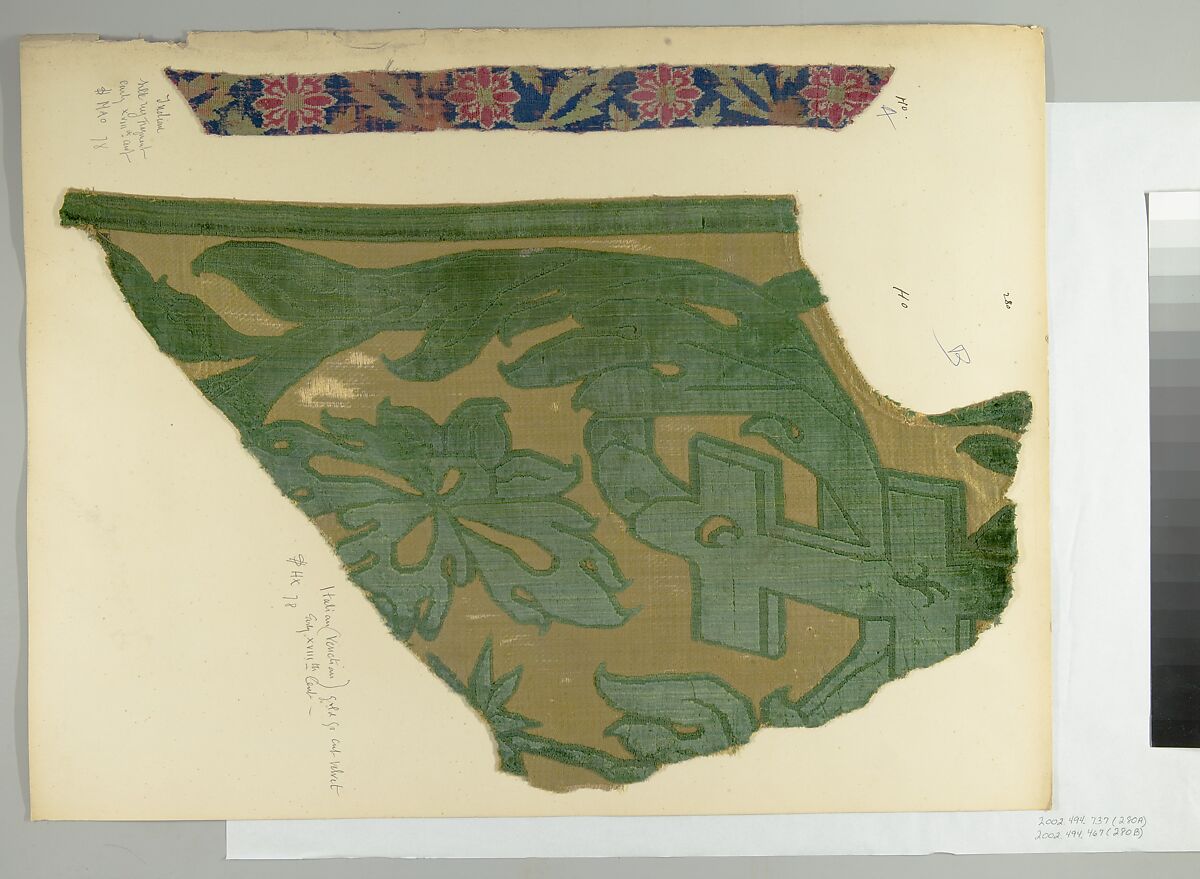 Fragment, Silk, Italian, Venice
