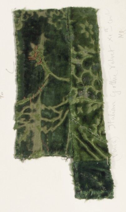 Fragment, Silk, Italian 