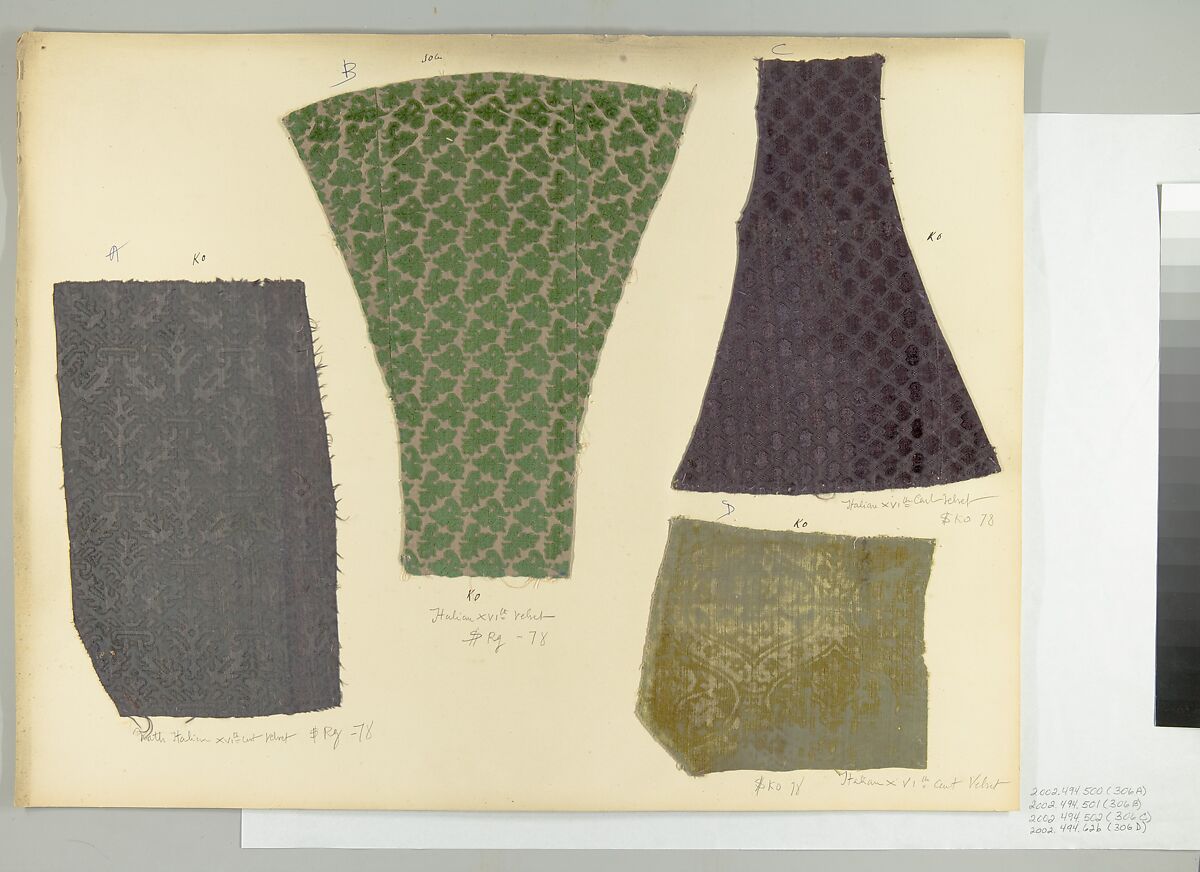 Fragment, Silk, Italian