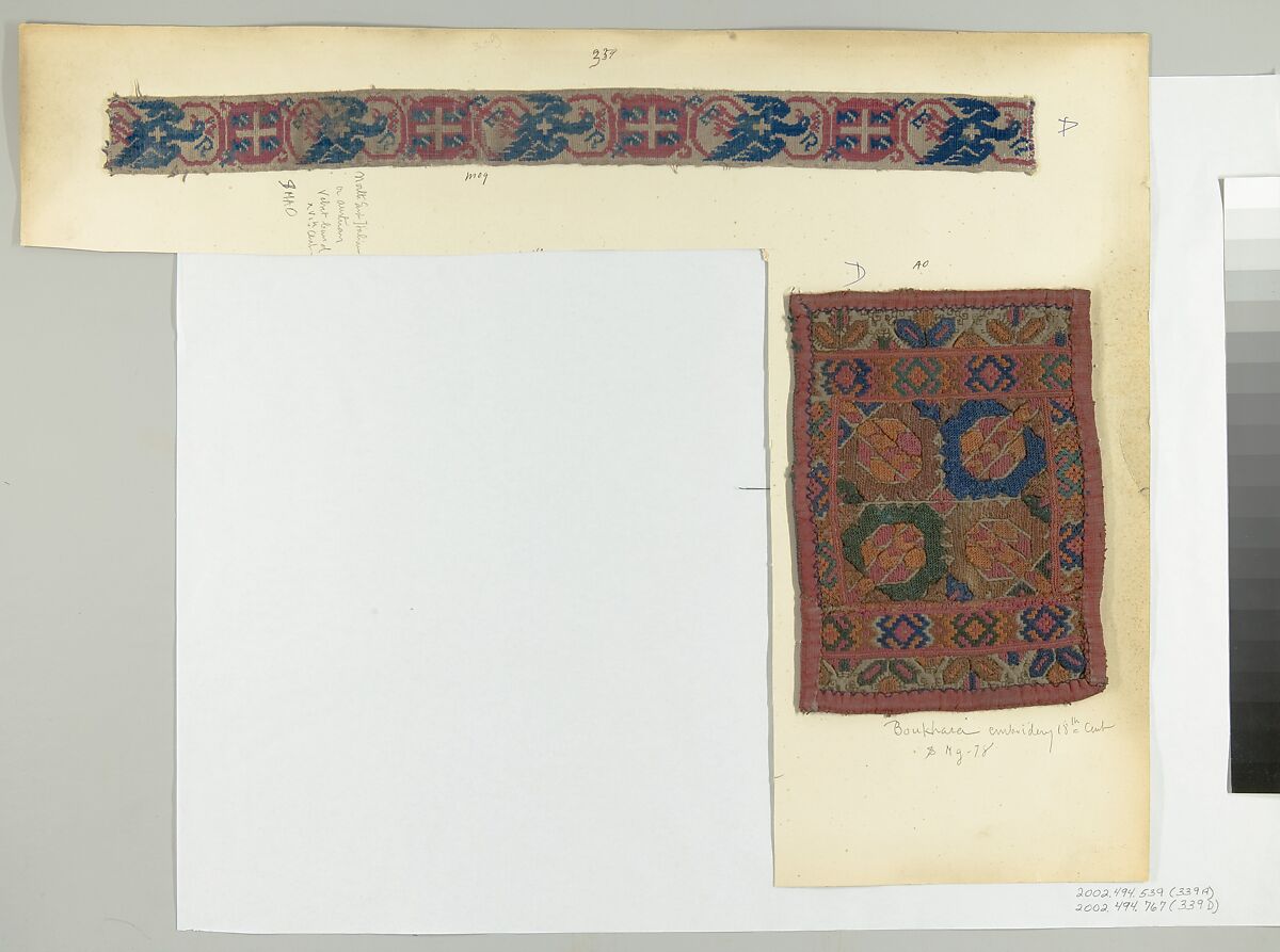 Fragment, Silk, Northern Italian or Austrian