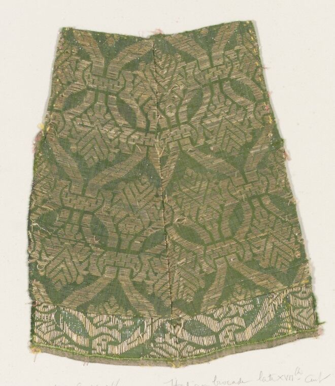 Fragment, Silk, Italian 