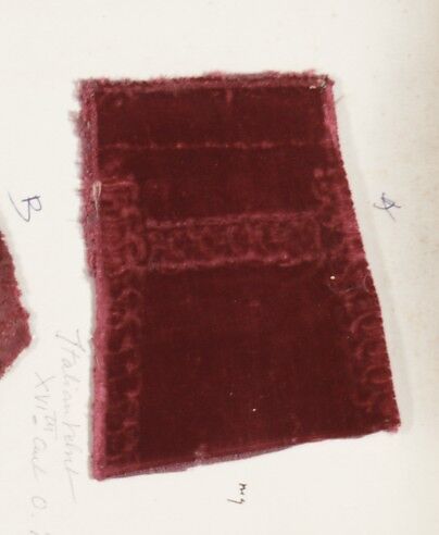Fragment, Silk, Italian 