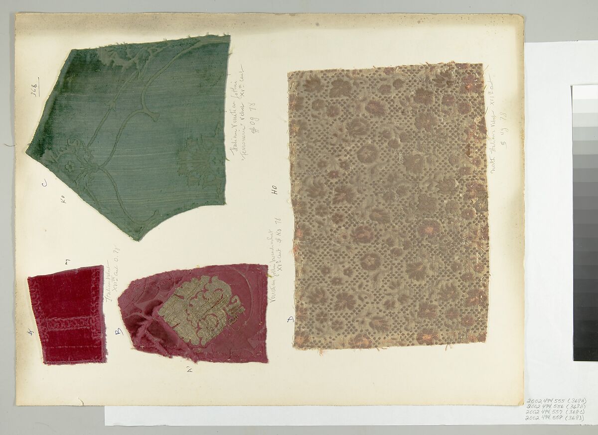 Fragment, Silk, Italian, Venice