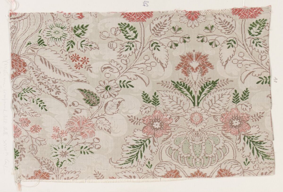 Fragment, Silk, Italian, Venice 