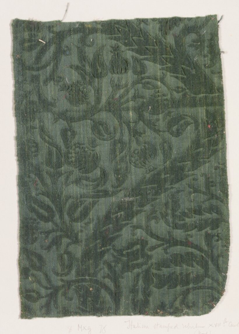 Fragment, Wool, possibly Italian 