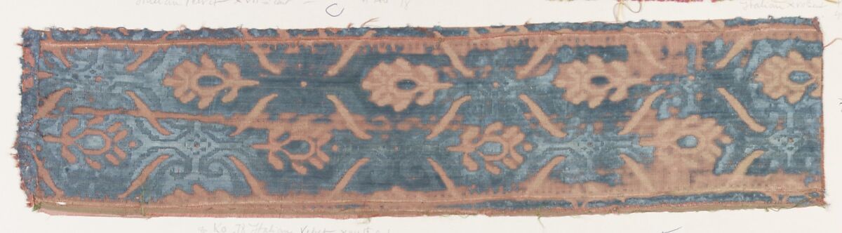 Fragment, Silk, Italian 