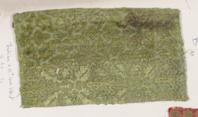 Fragment, Silk, Italian 