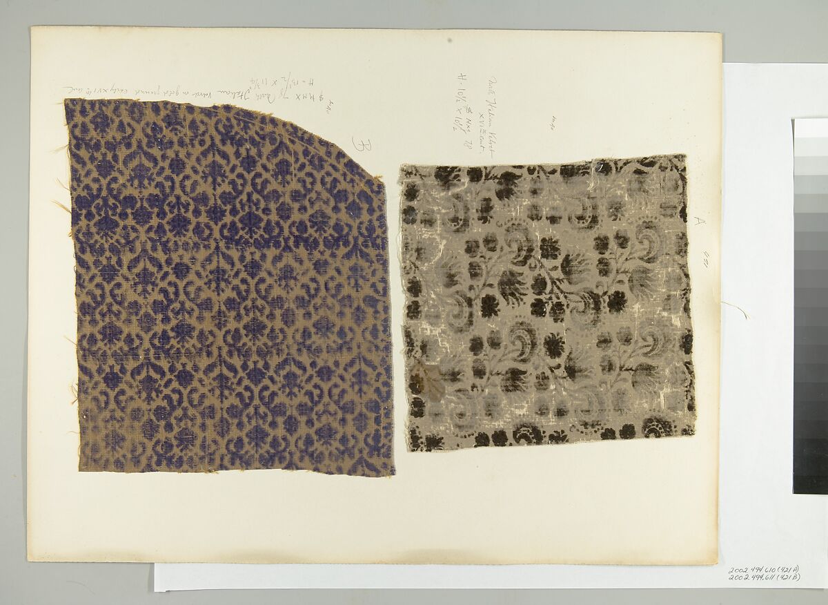 Fragment, Silk, Italian