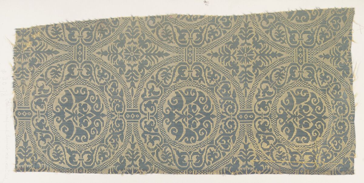 Fragment, Silk, Italian 