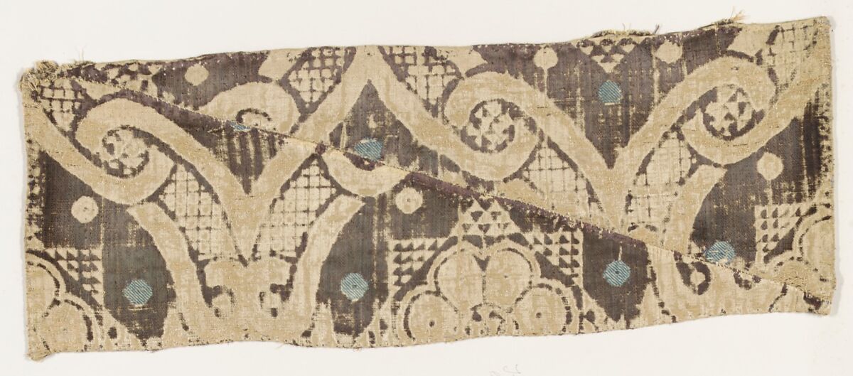Fragment, Silk, Italian 