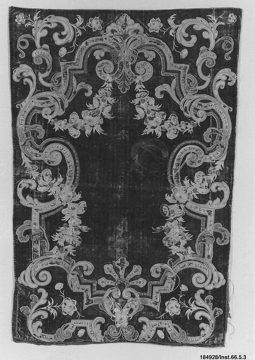 Panel, Silk, European 