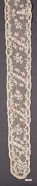 Lappet, Bobbin lace, Flemish 