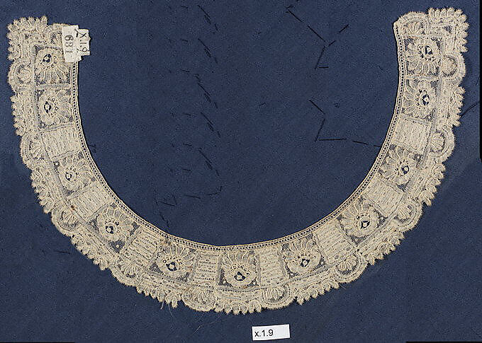 Collar, Bobbin lace, Belgian 