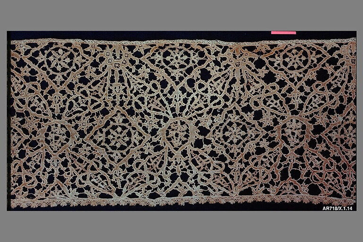 Panel, Cutwork, Spanish or Italian 