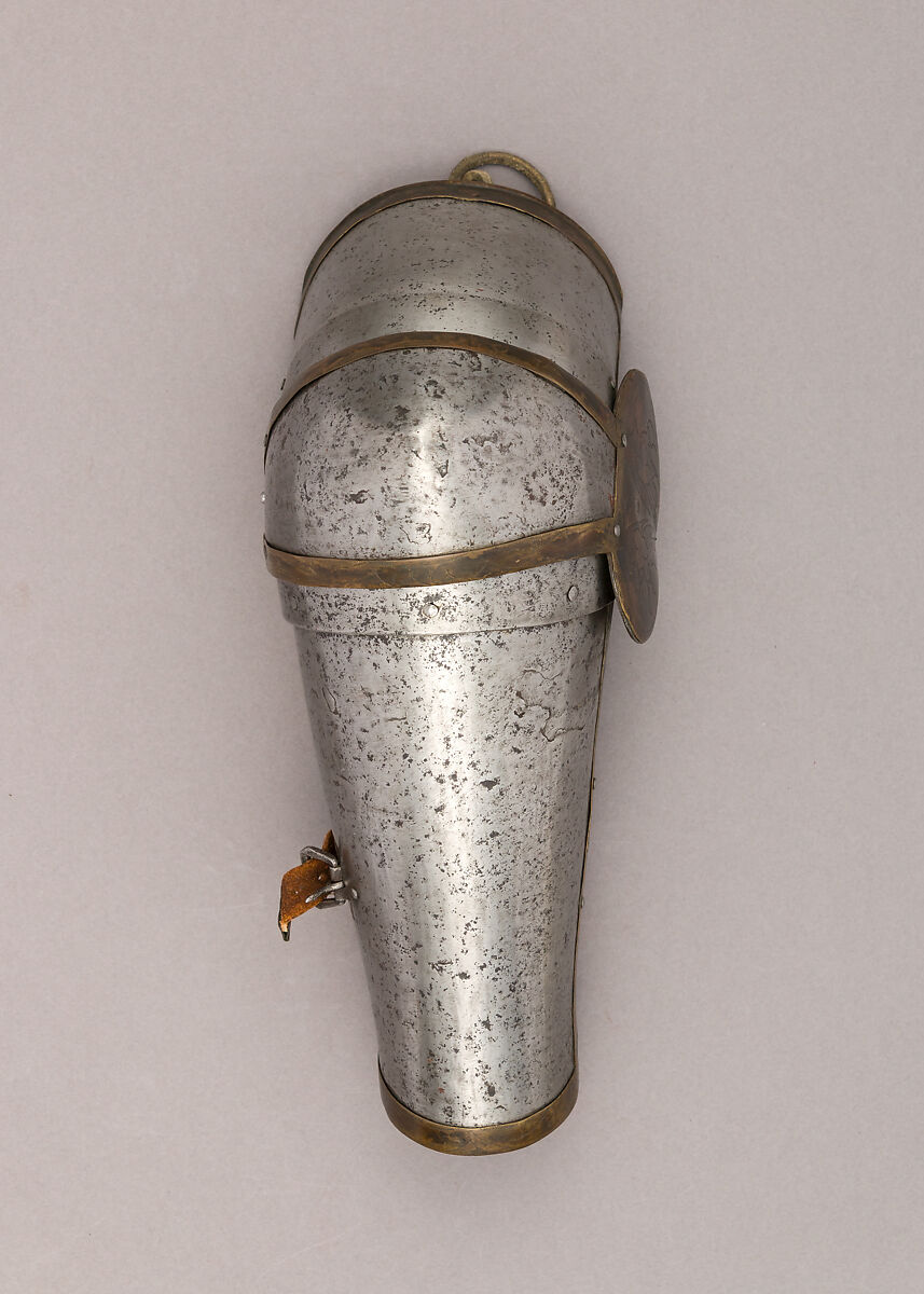 Brigandine Armor, Steel, latten, velvet, brass, Italian