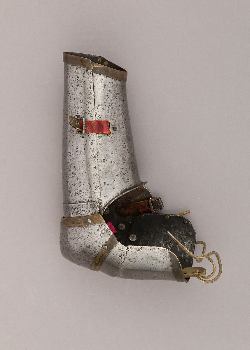 Brigandine Armor, Steel, latten, velvet, brass, Italian