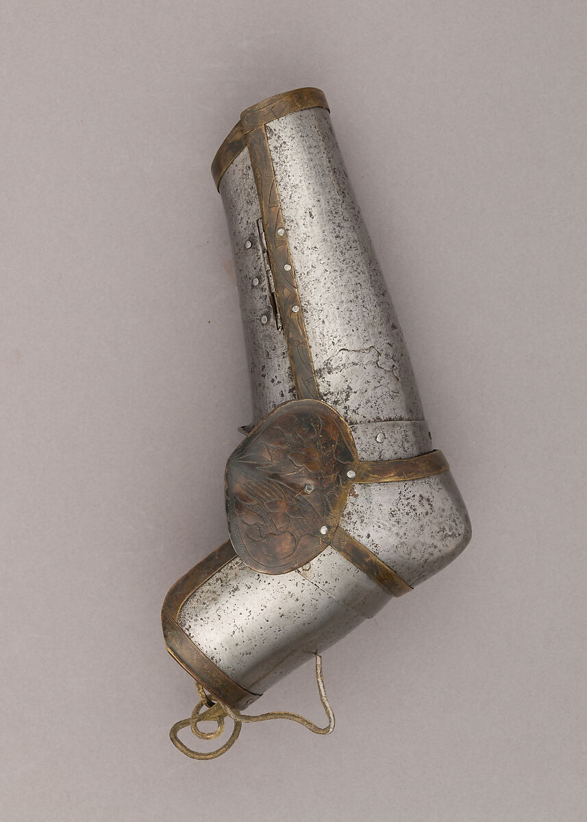 Brigandine Armor, Steel, latten, velvet, brass, Italian