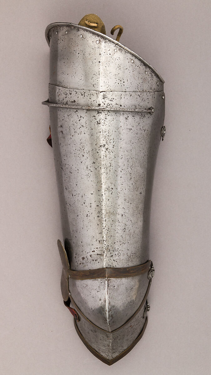 Brigandine Armor, Steel, latten, velvet, brass, Italian