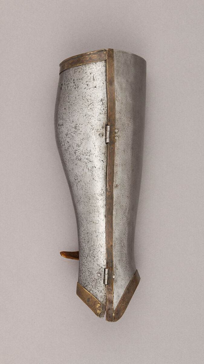 Brigandine Armor, Steel, latten, velvet, brass, Italian