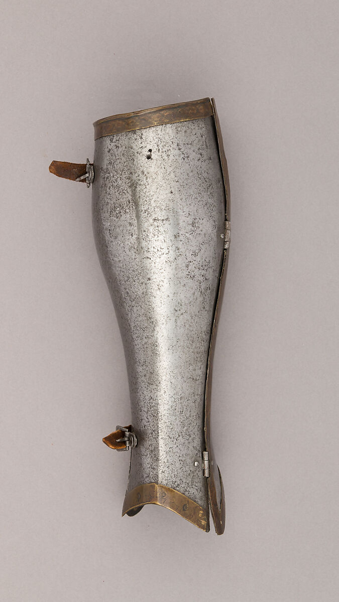 Brigandine Armor, Steel, latten, velvet, brass, Italian