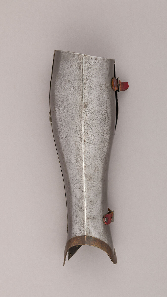 Brigandine Armor, Steel, latten, velvet, brass, Italian