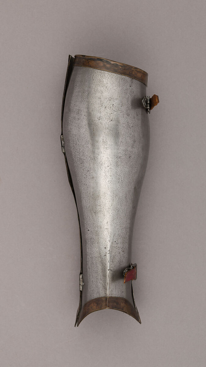 Brigandine Armor, Steel, latten, velvet, brass, Italian